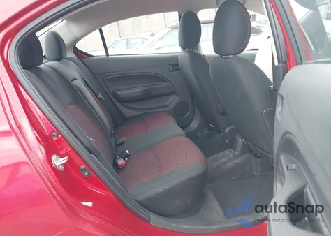 2024 Mitsubishi Mirage G4 Black Edition из США, поврежденный, VIN ML32FUFJ9RHF05666